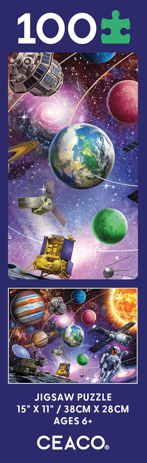 Ceaco Cosmos 100 Piece Jigsaw Puzzle