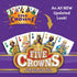PlayMonster Five Crowns - 5 Suited Rummy-Style Card Game, The Game Isn't Over Until the Kings Go Wild!