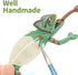 6PCS Large Lizard Figurines Rainforest Animal Toys, Realistic Plastic Reptile Animal Figurines, Includes Bearded