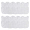 Neat Solutions 20 Pack 2-Ply Knit Terry Feeder Bibs in White