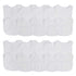 Neat Solutions 20 Pack 2-Ply Knit Terry Feeder Bibs in White