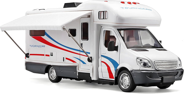 NOVAFUSION Toy Campers for Kids Toy RV,Die Cast Metal Toy Camper for 3