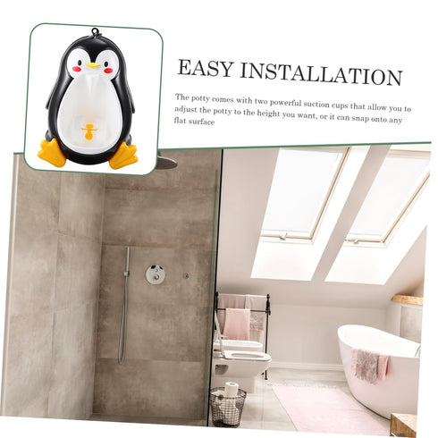 Wall-Mountable Potty Training Urinal for Boys & Girls - Fun Design