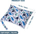 2-Pack Swimming Waterproof Wet Dry Bag - Beach Travel Organizer for Baby Cloth Diapers, Swimwear & Gym Clothes