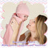 6 Set 100% 31.5" Ramede Baby Swaddle Blanket and Hat, Cotton Newborn Receiving Blanket Wrap with Headband, Soft