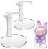 Adjustable Doll Stand for Sitting & Standing Positions - Premium Acrylic Base
