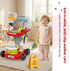 Bluocean Set, Set 2-in-1 Toddler Cleaning Toy Kids Cleaning - Pretend Play Educational Kit with Toy Vacuum, Mobile
