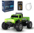 hehred Mini RC Truck,1:64 Scale Monster Truck Remote Control Car with Lights, 2.4Ghz