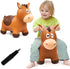 Bouncy Horse for Toddlers 1-3 - Inflatable Ride on Animal Hopper Toys for Kids