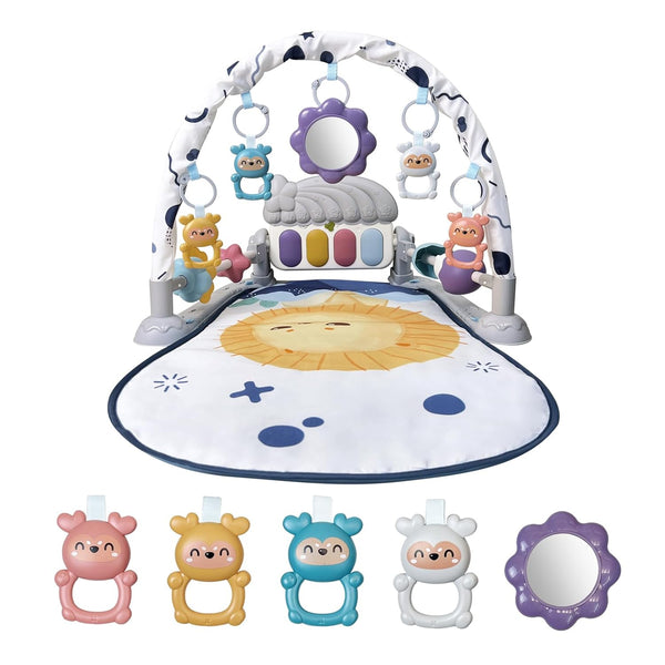 Cuterabit Baby Play Gym Mat, Baby Gym Activity Center, Kick and Play