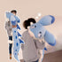 OSOCU 60 Inch Blue Chillet Plush Toys - Giant Soft Figure Doll - Huggable Stuffed Animal Plushies - Furry Stuffed