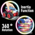TQBYNJ 3 4 5 Monster Truck Toy - Toy Truck with Flashing LED -Toys for Year Old BoysLight-Up Cars for Toddlers
