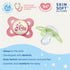 MAM 9 oz. 4 Pack 0-6M 4-Pack Easy Start Matte Deco Girl with Bonus Nipple + Original + Night Girl Pacifiers