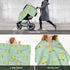 Hcpwzrf Cute Animal Frog Flower Baby Car Seat Cover & Nursing Cover - Breathable Stretch Multi-Use Cover