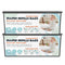Zippland Diaper Pail Refills Bags with 30 Bags Compatible with Genie Easy Roll