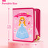 3-5 3 3-5 3-4 hahaland Toys Ages Girls - Busy Board Princess Toy Year Old Girls - Toddlers Quiet Busy Book for Toddlers