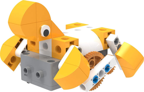 8 Thames & Kosmos Kids First Robot Pet Shop: Owls, French Bulldogs, Sloths & More! STEM Experiment Kit for Young
