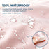 3-pack 6-36 GRSSDER Mess Proof Baby Feeding Bibs with Food Catcher Pocket, Soft Lightweight Waterproof Fabric Material