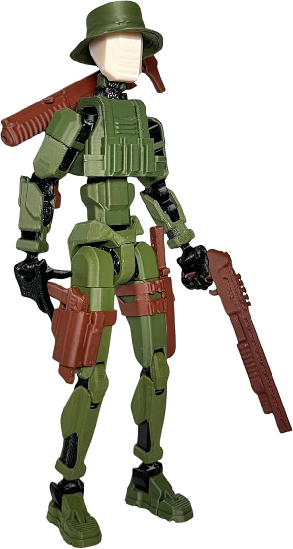 T13 Action Figure (Dummy 13 / Titan 13), Jungle Soldier - 3D
