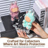 LDNMILES Clear Figure Display Case Compatible with LABUBU Have a Seat Plush Toy, Protective Cover