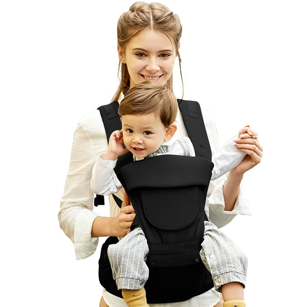 Laifarkost Baby Carrier Newborn to Toddler,Baby Carrier with Hip Seat,Ergonomic, Safety-Certified Baby Hip