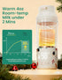 7-Temp 12oz Paruu Portable Bottle Warmer for Travel, Easy-Clean Wide Mouth, Portable Milk Warmer with Fast Heating
