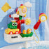 SOCBTNSO FlowFun Bath Toy Set: Electric Shower with 360 Rotate, Rocket Whistle,