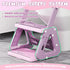 Gliizee mall 2 1 Potty Training Seat, Upgrade in Potty Training Toilet with Step Stool Foldable Toddler Toilet Seat