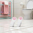 Juroicessry 2Pcs White Cute Toilet Seat Lifter Cartoon Lovely Cat Paw Toilet Lid Lifter Toilet Seat Handle Seat Cover