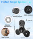 ATESSON Fidget Spinners Toy, Durable High Speed Bearing Metal Hand Spinner for Kids Adults, Stress Relief