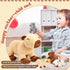 5-in-1 15.75'' Mommy 4 Set, Capybara Stuffed Animals with Babies Inside, Capybara with Cute Babies Plush Pillow