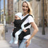 6 1 FRUITEAM Baby Carrier Newborn to Toddler in Hip Waist Stool with Head and Lumbar Support, Safety - Certified Hip