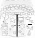 Easy Playhouse Birthday - Kids Art & Craft for Indoor & Outdoor Fun, Decorate Cardboard Fort, Made in USA