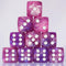 Generic 10 PC D6 dice 16mm Acrylic Dice Set for RPG MTG DND