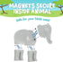 1-3, Set 4 POPULAR PLAYTHINGS Magnetic Animals for Toddlers Mix or Match Animal Toys, of Gift for Kids - Jungle Animals