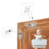 Jolliq No Drill Metal Furniture Anchors (10 Packs) for Baby Proofing, 14" Adhesive