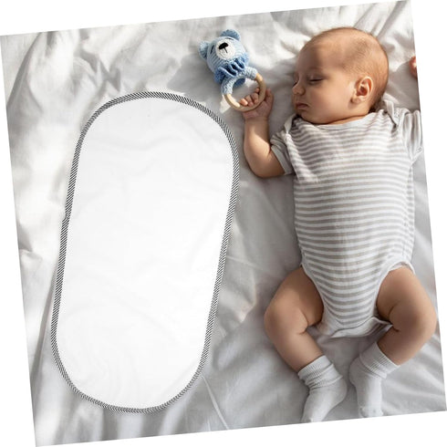 LIOOBO Portable Diaper Changing Mats - Soft Washable Travel Changing Pads for Toddlers