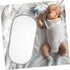 LIOOBO Portable Diaper Changing Mats - Soft Washable Travel Changing Pads for Toddlers