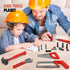 Set 48 Set 3 4 5 Kids Tool Piece Toddler Tool with Electronic Toy Drill& Tool Box,Pretend Play Toys