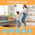 Tummy Dancing & Singing Cactus Baby Toy, Repeats What You Say with Adjustable Volume, Interactive Light up Sensory Toy