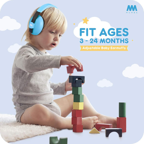 Mumba Unisex Baby Modern, Sky Blue, 1 Count (Pack of 1)