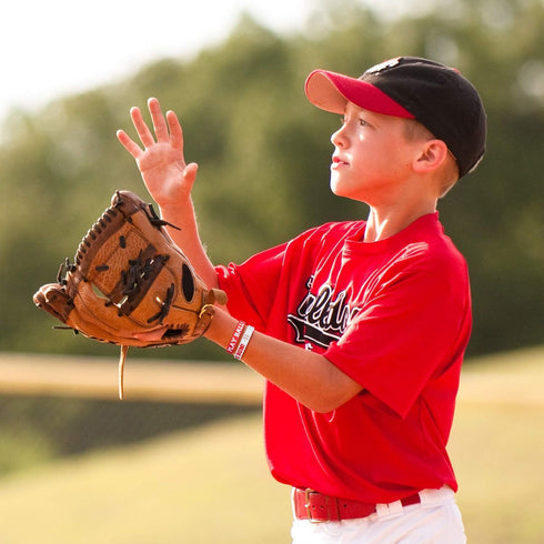 Baseball Silicone Rubber Bracelets, Baseball Wristbands for Gifts, Party Favors (24 Pieces)
