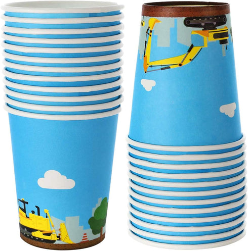 vinfo Set 97 24 Bulldozer Construction Birthday Party Supplies Pieces For Kids- Serves Guest-Digger Truck Party