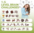Mytothfy 24 Pack Easter Eggs Filled with Brain Teaser Puzzles, Easter Basket Stuffers for Kids Teens Adults, Easters