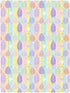 miaozhen 1 Pack 52x28 Cotton Crib Sheets for Baby Boys Girls Ultra Soft Leaves Cartoon Unisex Child Crib Sheets
