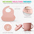 Generic 8-Piece Set Packaging SiliFun Silicone Baby Feeding Complete Infant Mealtime Kit with Suction Bowl, Divided