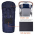 Stroller Footmuff, Winter Waterproof Bunting Bag with Adjustable Fixing Cords for All Strollers