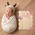 Yuomeaz Baby Arrival Sign, Newborn Announcement Sign, Wooden Hello World Newborn Signs Pink Butterfly Baby Birth