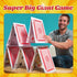 (1 Pack) (16 SeptCity Jumbo Playing Cards, Super Big Giant Game Theme Full Deck Huge Poker Oversize Decorations