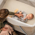 GRSSDER Mini Crib Sheets Fitted, Pack and Play Sheets 2 Pack, Ultra Soft Stretchy Sheets for Playard Mattress